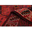 Tapis rouge Melis Vintage 5 pi 0 po x 6 pi 11 po