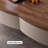 Modern walnut solid wood coffee table-103446945