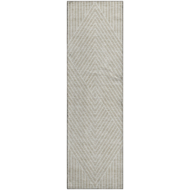 Premium Machine Washable Prisco Beige Rug