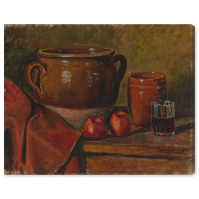 Nature morte 1923, art mural rétro sur toile par Art Remedy