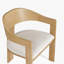 Chaise en chêne clair Yago