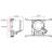 Metallic Ceiling 6" New Construction Recessed Housing