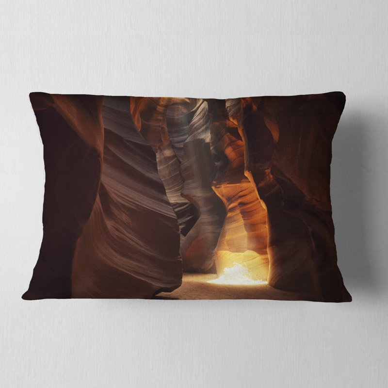 Coussin décoratif Sunbeam In Antelope Canyon