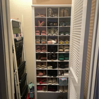 Gracie Oaks 33 Pair Shoe Storage Cabinet & Reviews