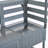 Patio Kitchen Island Solid Wood Kitchen Cart with Stainless Table Top-390963602