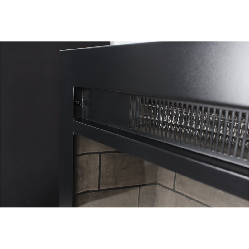 28 Inch  Electric Fireplace Insert, Multicolored Flames