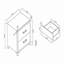 Commode blanche OMODA