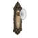 Victorian Plate with Decorative Keyhole and Crystal Victorian Knob