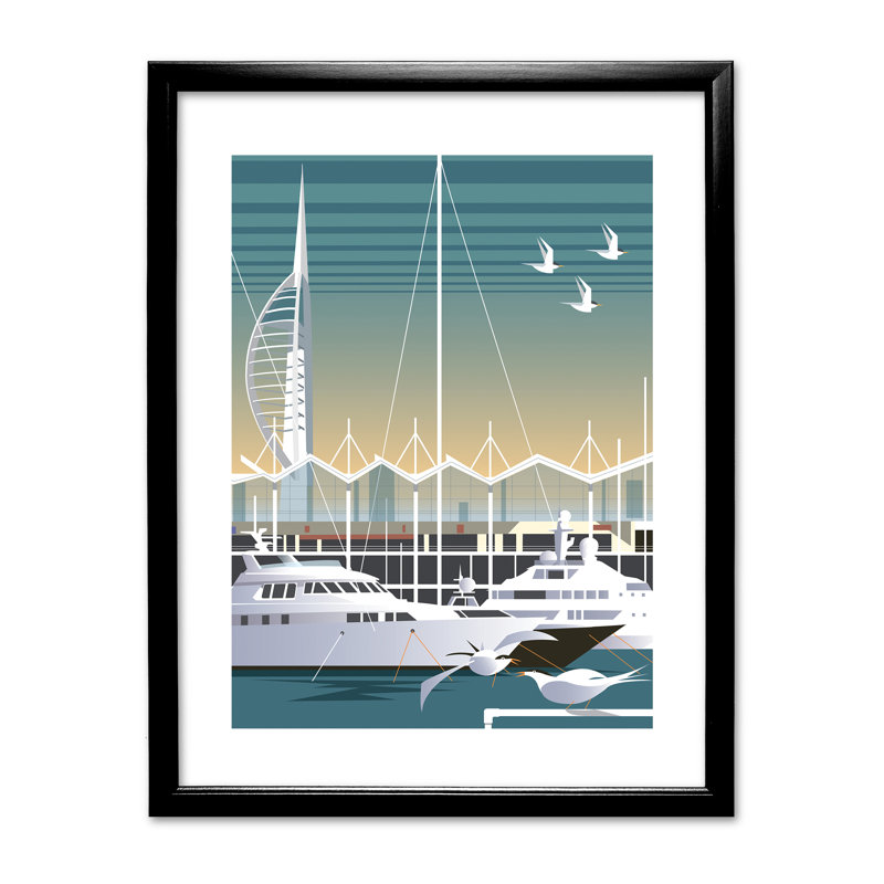 Dave Thompson - Single Picture Frame Print, Black