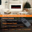 Rebrilliant Black Electric Fireplace-798705562