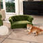Dujo 36.5" Chesterfield Velvet Pet Sofa-823702853