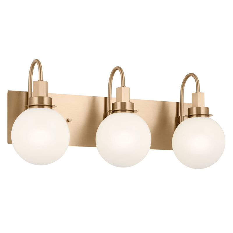 Annazette 3 - Light Dimmable Vanity Light, Champagne Bronze