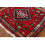 Tapis carré fait à la main en laine 2 x 2 po