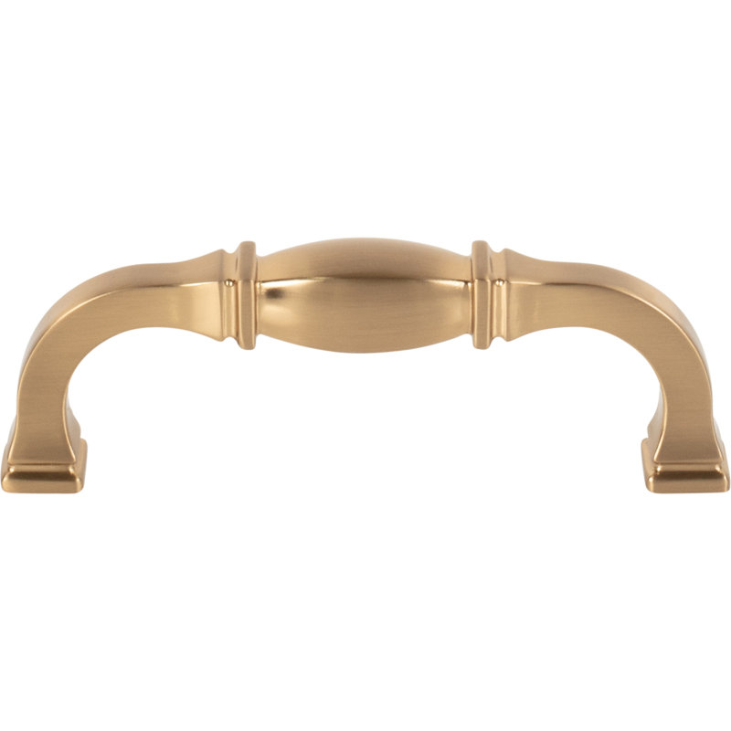 Audrey 96 mm Center-to-Center Cabinet Pull, Satin Bronze
