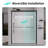 Frame Double Sliding Soft-Close Shower Doors, Bathroom Sliding Shower Door,  (6Mm) Thick Tempered Glass Door-120129649