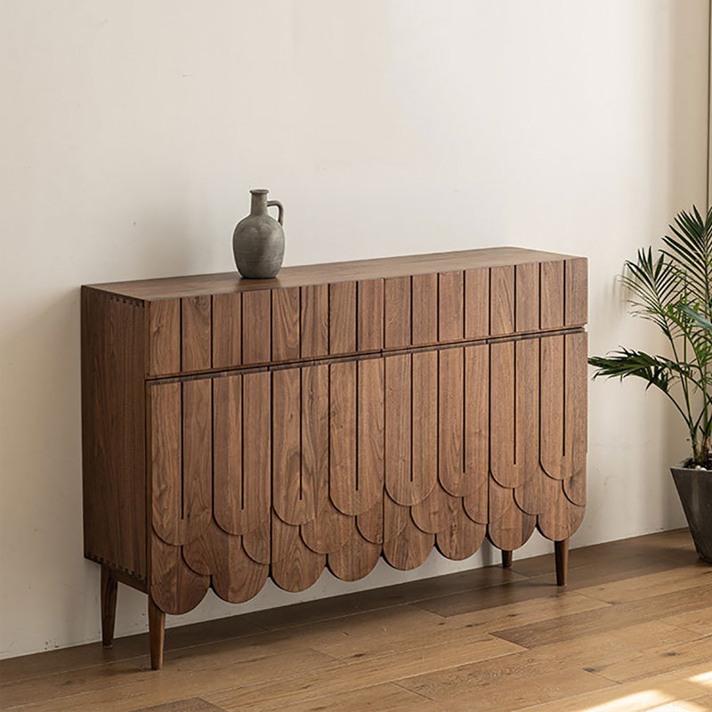 Armoire à buffet Nordic, H 37,4 po x l 56,7 po x P 15,7 po