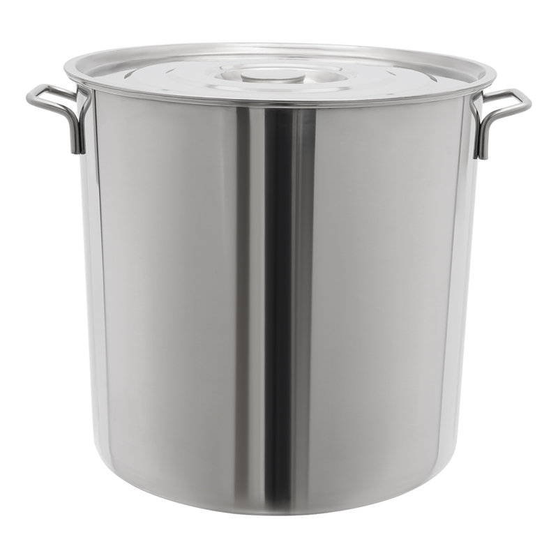 42.27 Quarts Stainless Steel Soup Pot With Basket