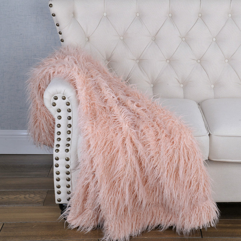 Throw Blanket, Coral