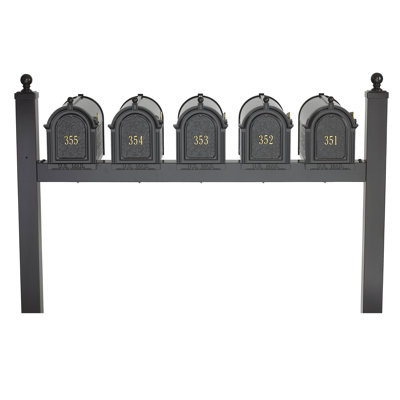 Boîte aux lettres avec piquet inclus
