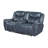 Haxby Blue 2-Piece Motion Reclining Sofa Set