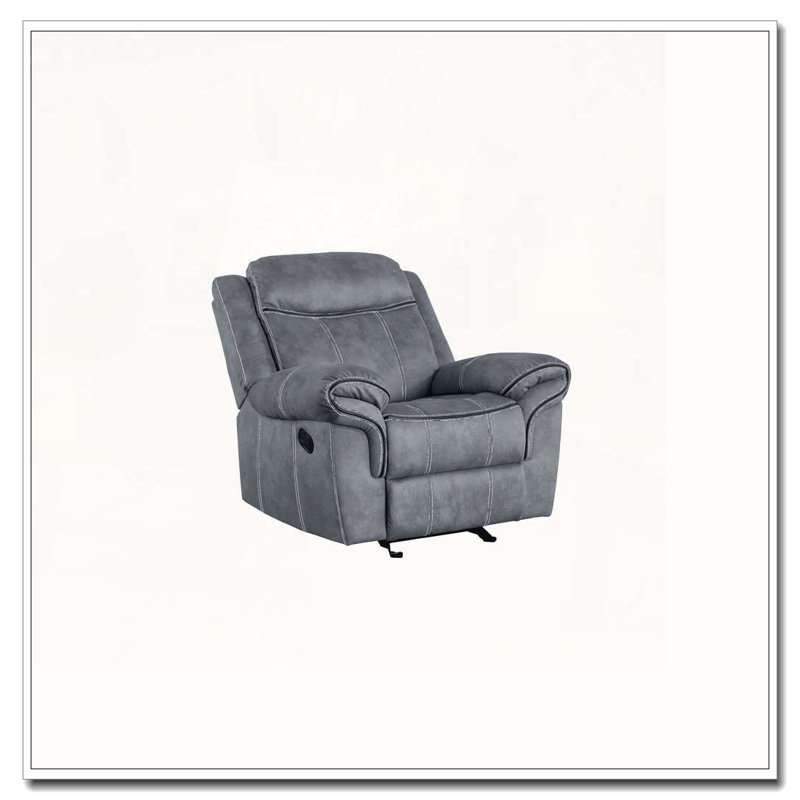 Fauteuil inclinable en velours