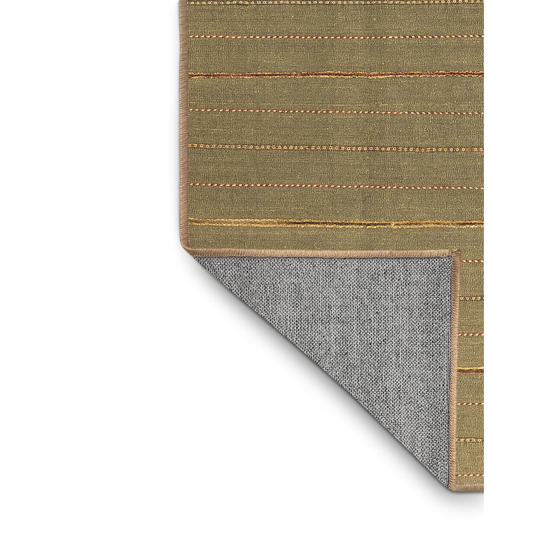 Tapis contemporains brun lavable à la machine 2630, Rectangle 8 pi x 12 pi