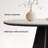 Retro Round Solid Wood Dining Table-917063753