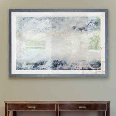 «Hushed V», reproduction d'art encadrée