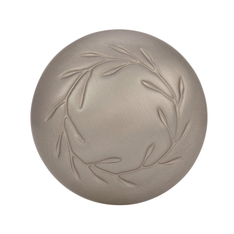 Poignée champignon 1 5/16 po de diamètre Nature's Splendor, Nickel satiné