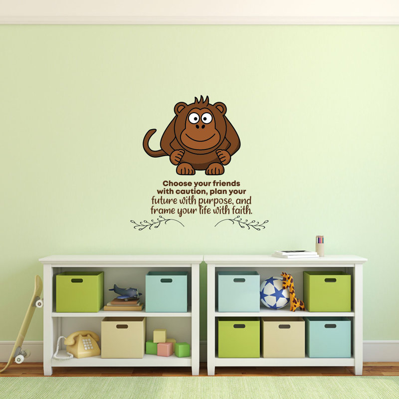 Text & Numbers Wall Decal, 30" H x 30" W