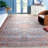 Abdussamad Oriental Gray/Rust Area Rug-334016196