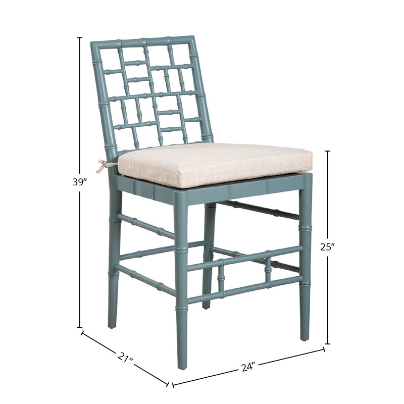 Hugo 39" Tall Counter Stool, Black, Light Blue, Counter Stool (25” Seat Height)
