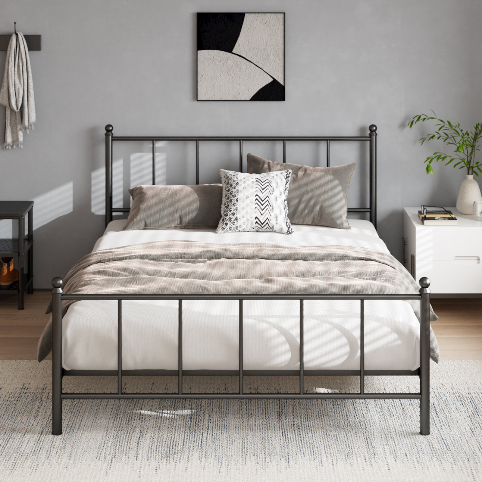 Edward Oak Bed, King