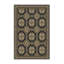 Tapis oriental gris lavable à la machine Osiyo-414374715