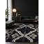 Tapis noir soyeux et moelleux-609440214