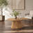 47" Oval Coffee Table, Farmhouse Center Accent Table for Living Room-60927492
