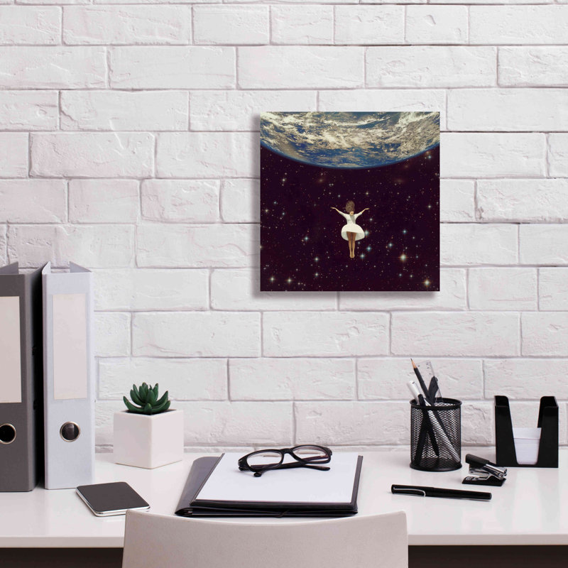 Let It all Go - Impression sur toile tendue, H 12 po x l 12 po x P 0,75 po