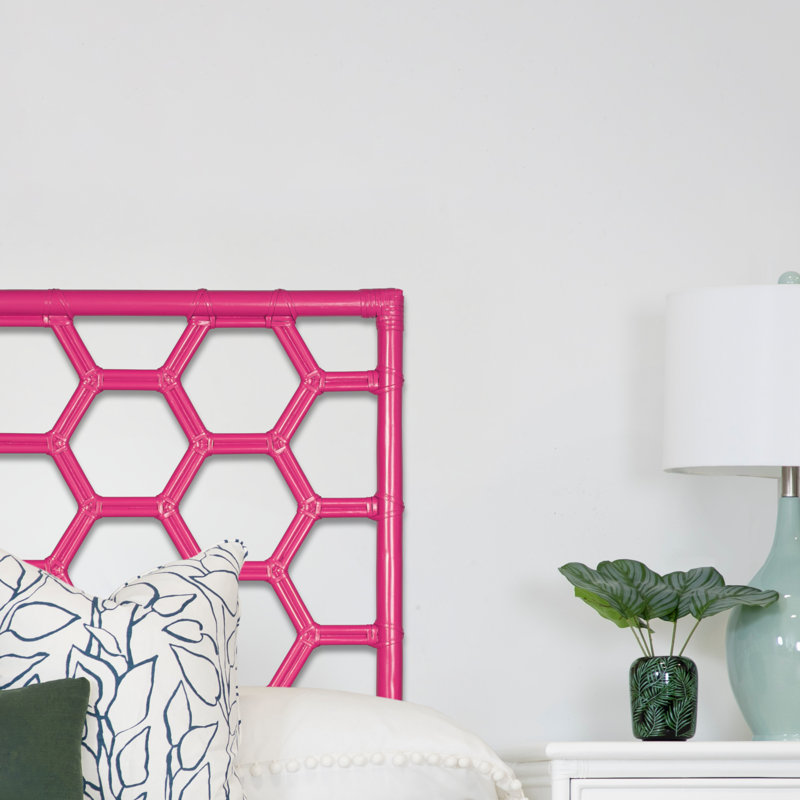 Honeycomb Standard Bed, King, Hot Pink