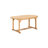 Arrion Extendable Oval Teak Outdoor Dining Table