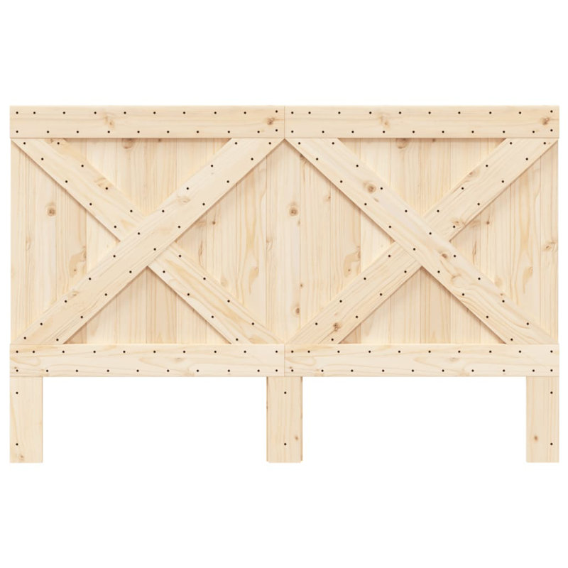 Boutell Solid Wood Headboard, 160 x 104cm