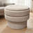 Modern Fabric Round Storage Ottoman-886572935