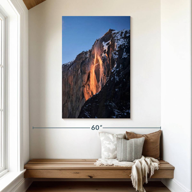 Alvord Yosemite Phenomenal Firefall, 48" H x 32" W