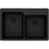 Quartz Classic 33" x 22" x 9-1/2" Double Basin Drop-In Kitchen Sink