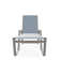 Holna Outdoor Rust-Resistant Metal Chaise Lounge