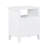 Weston White 2 Drawer Nightstand