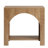 2 Tier Wood End Side Table With Innovative Arched Design-120921376