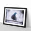 Pigeon Bird On A Wire - Single Picture Frame Painting on MDF-56633440-56633436