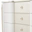 Commode 5 tiroirs La Marisia - Perle crémeuse