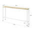 Abingt 120cm Console Table-623999176-623999222-623999223