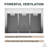 30" Stainless Steel Wall Mounted 450 CFM Convertible Range Hood With Aluminum Filter, 2W Double LED Bulbs And Touch Switch
